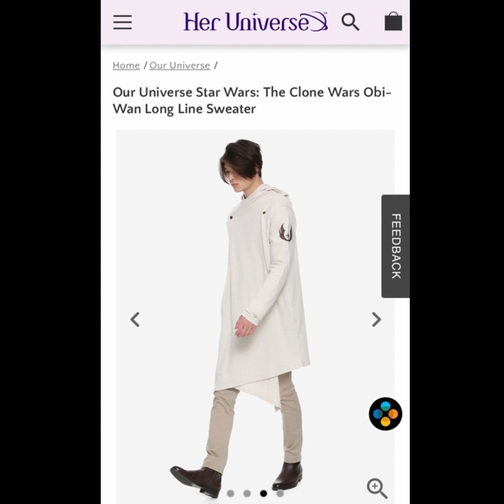 ISO | Our Universe | Obi-Wan Sweater | Star Wars: Clone Wars